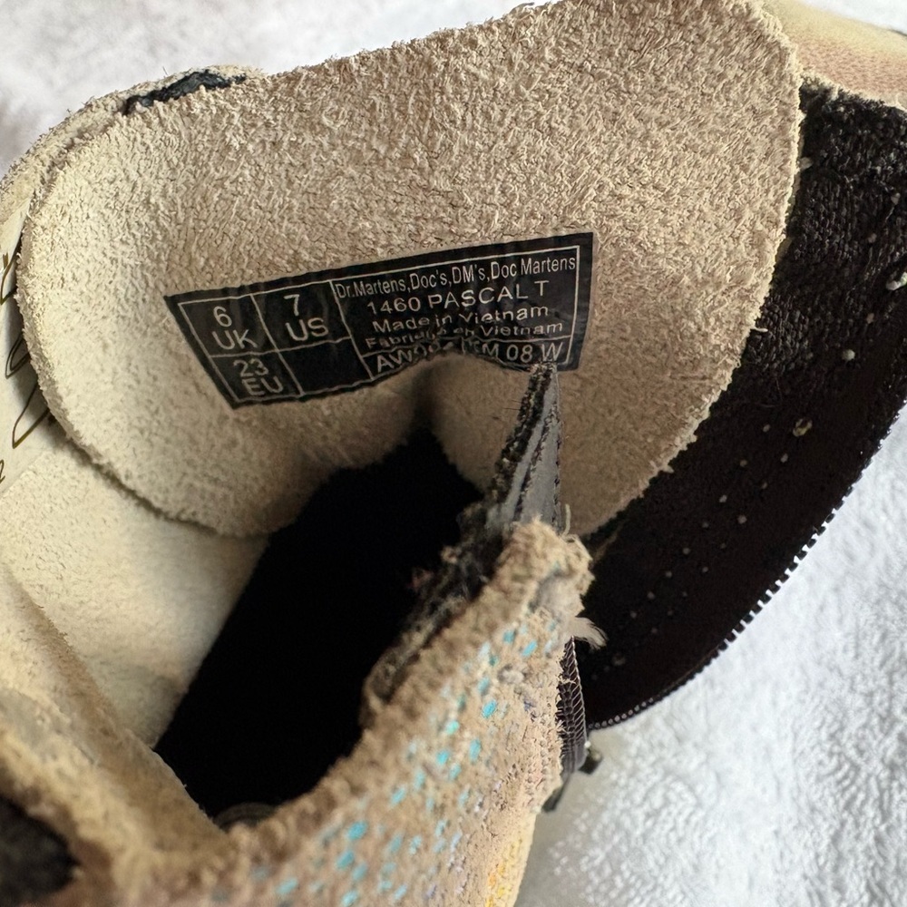 Dr. Martens Kids Iridescent Lace-Up Boots - Picture 8 of 8